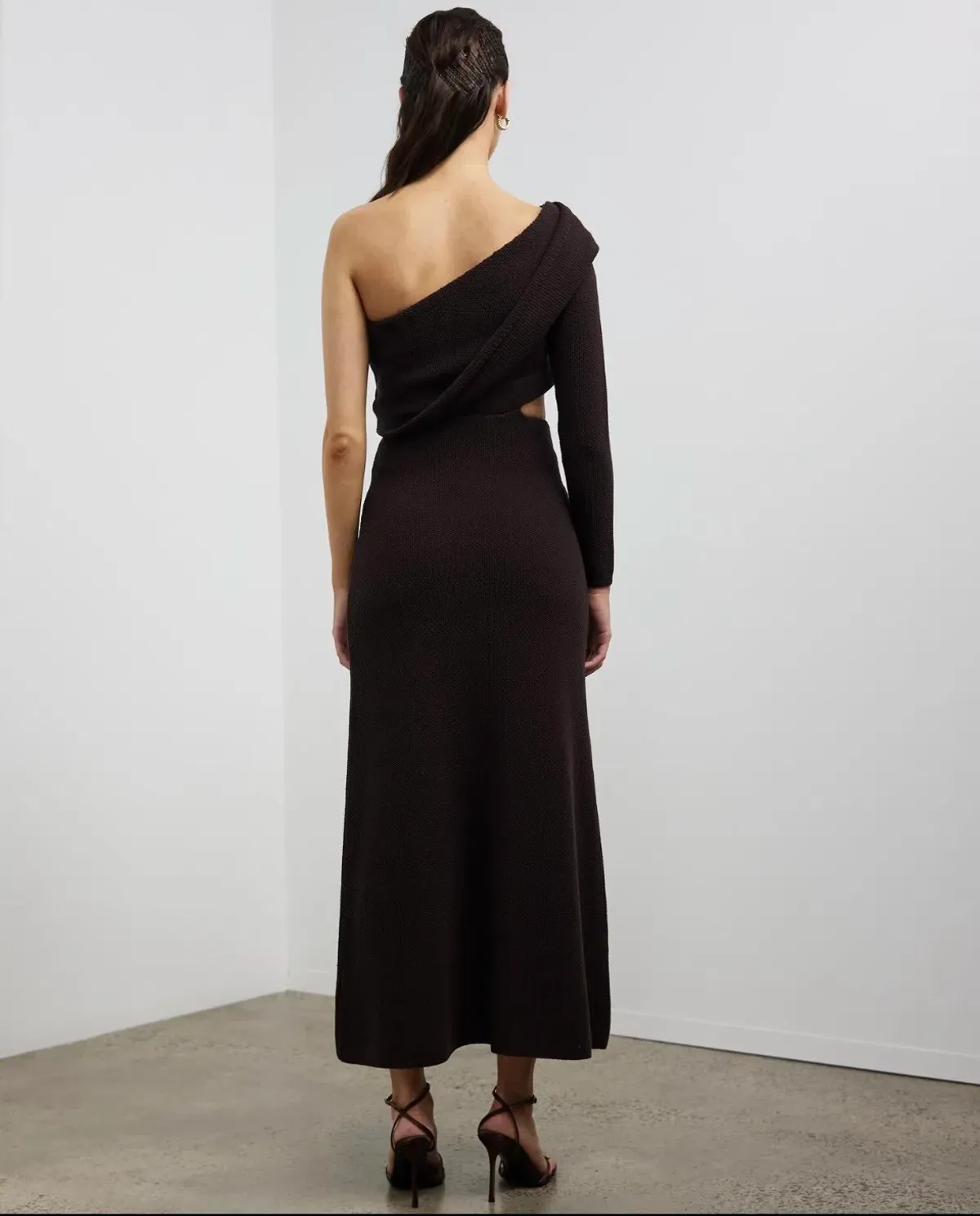 Camilla and Marc Javier Knit Dress Brow Size S/ AU 6 - Image 4