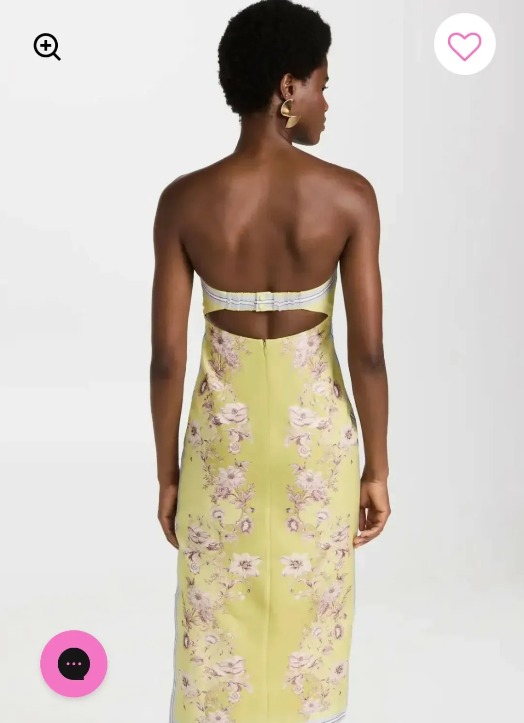Alemais Marion bodice dress midi length for rent on The Volte - main image