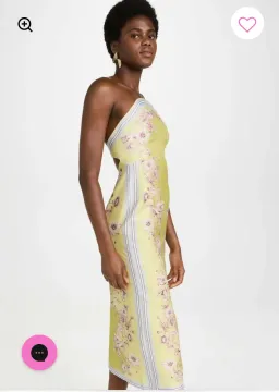 Alemais Marion bodice dress midi length for rent on The Volte - image 2