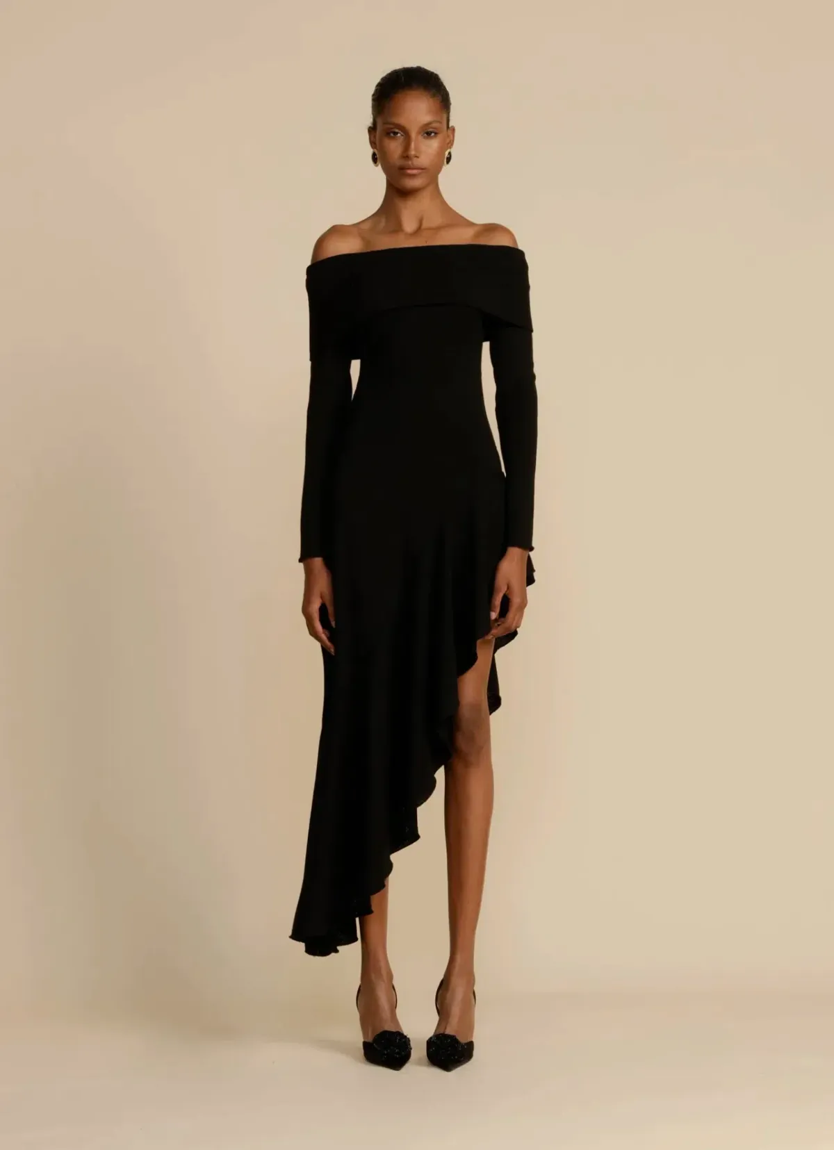 Arcina Ori Bella Dress Black Size S/Au 8 for rent on The Volte - main image