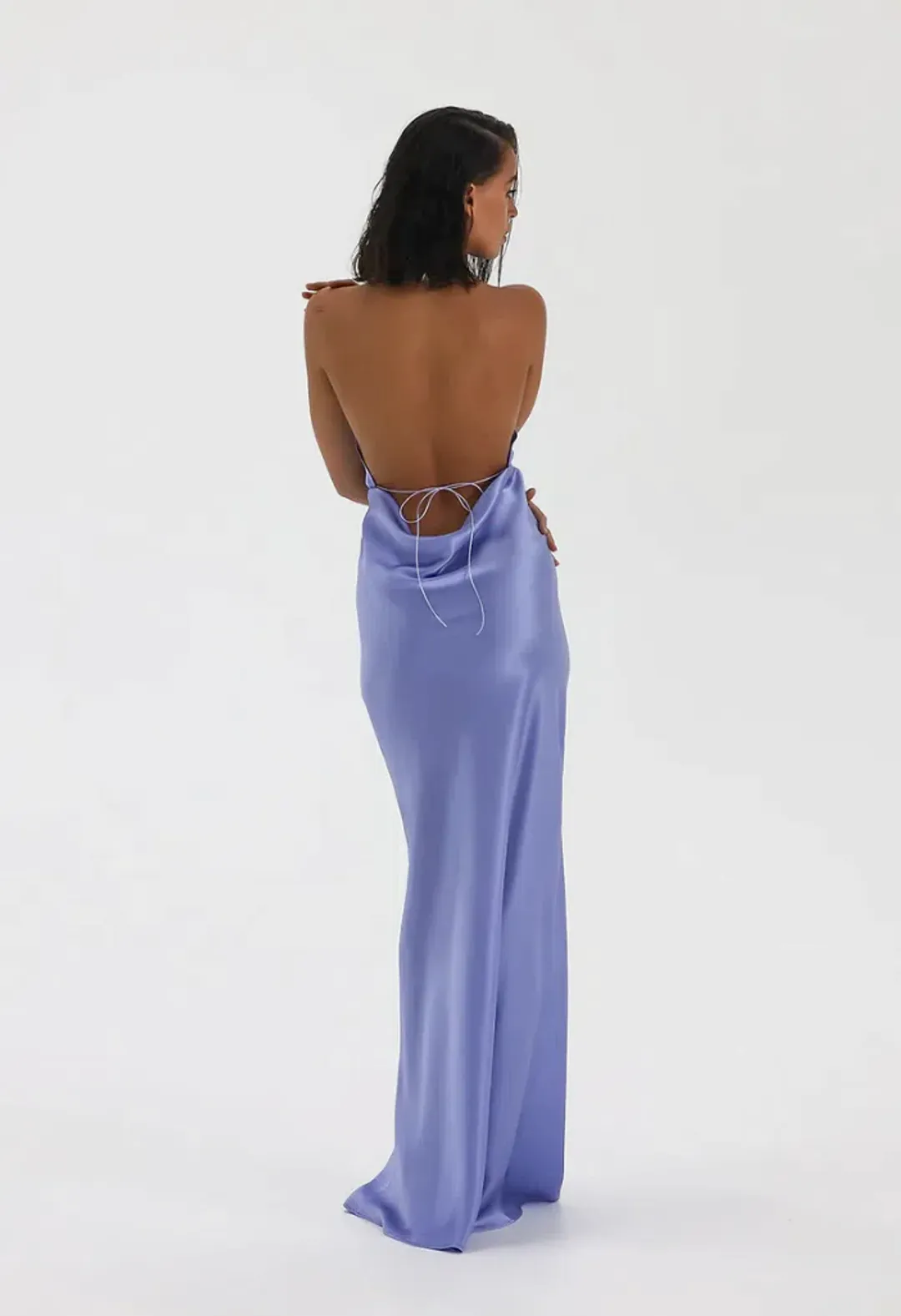 Natalie Rolt Angelica Gown Bluebell Purple Size 8 for rent on The Volte - main image