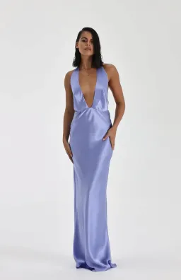 Natalie Rolt Angelica Gown Bluebell Purple Size 8 for rent on The Volte - image 1