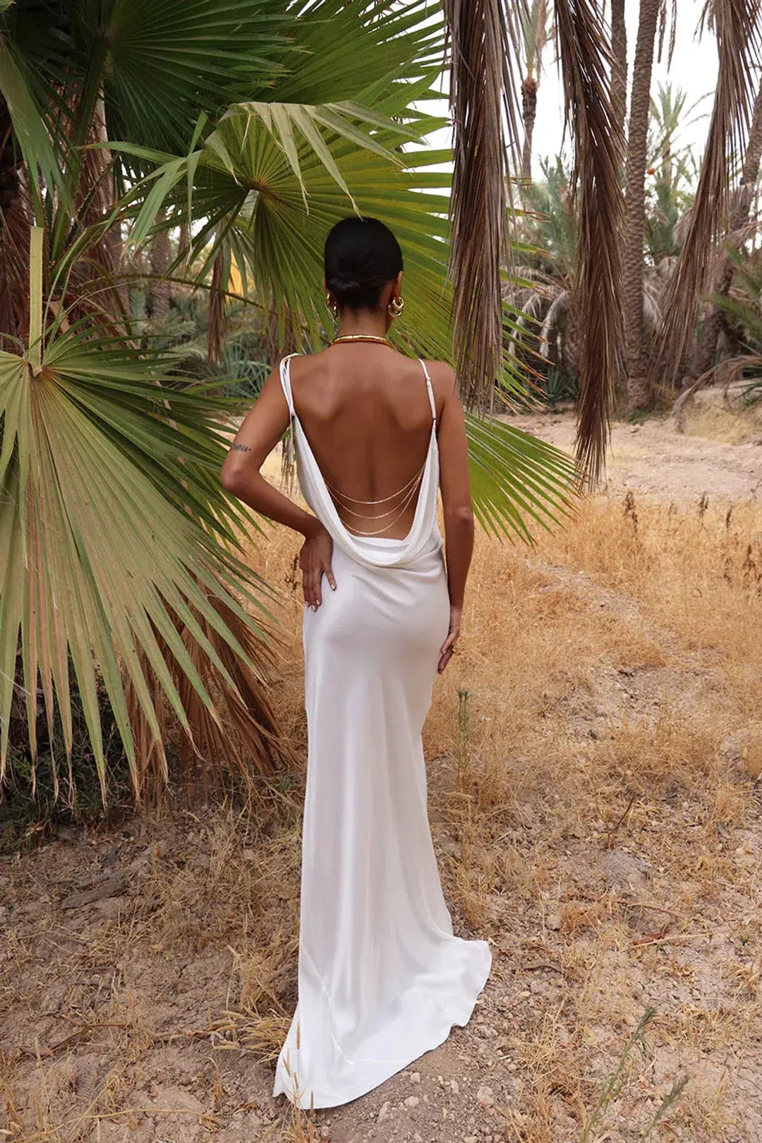 Rat & Boa Ophelia Gown White Size S / AU 8 for rent on The Volte - main image