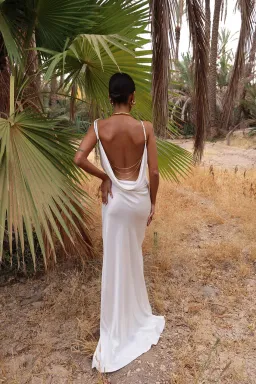 Rat & Boa Ophelia Gown White Size S / AU 8 for rent on The Volte - image 6