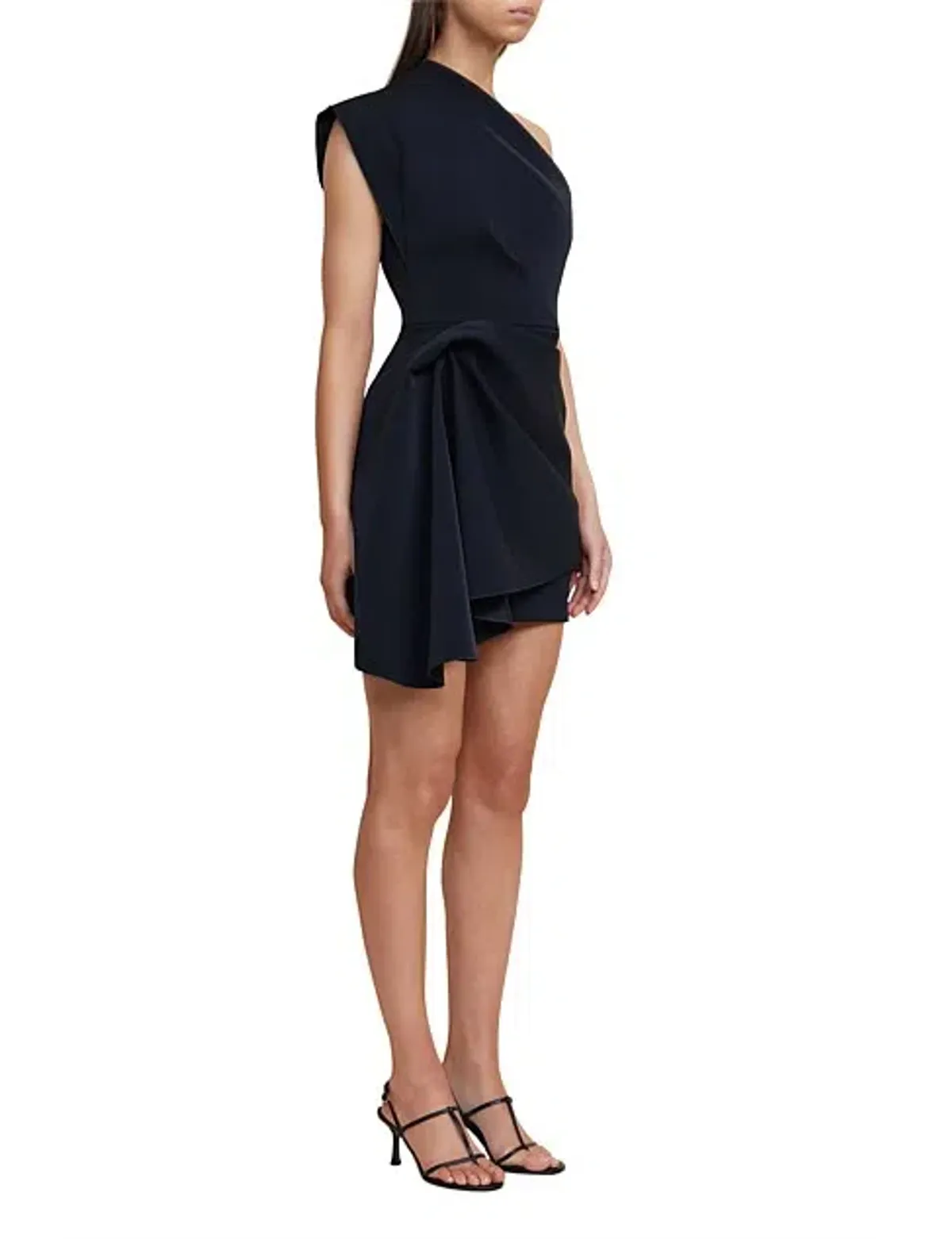 Acler Gowrie Mini Dress Black Size 12 - Image 3