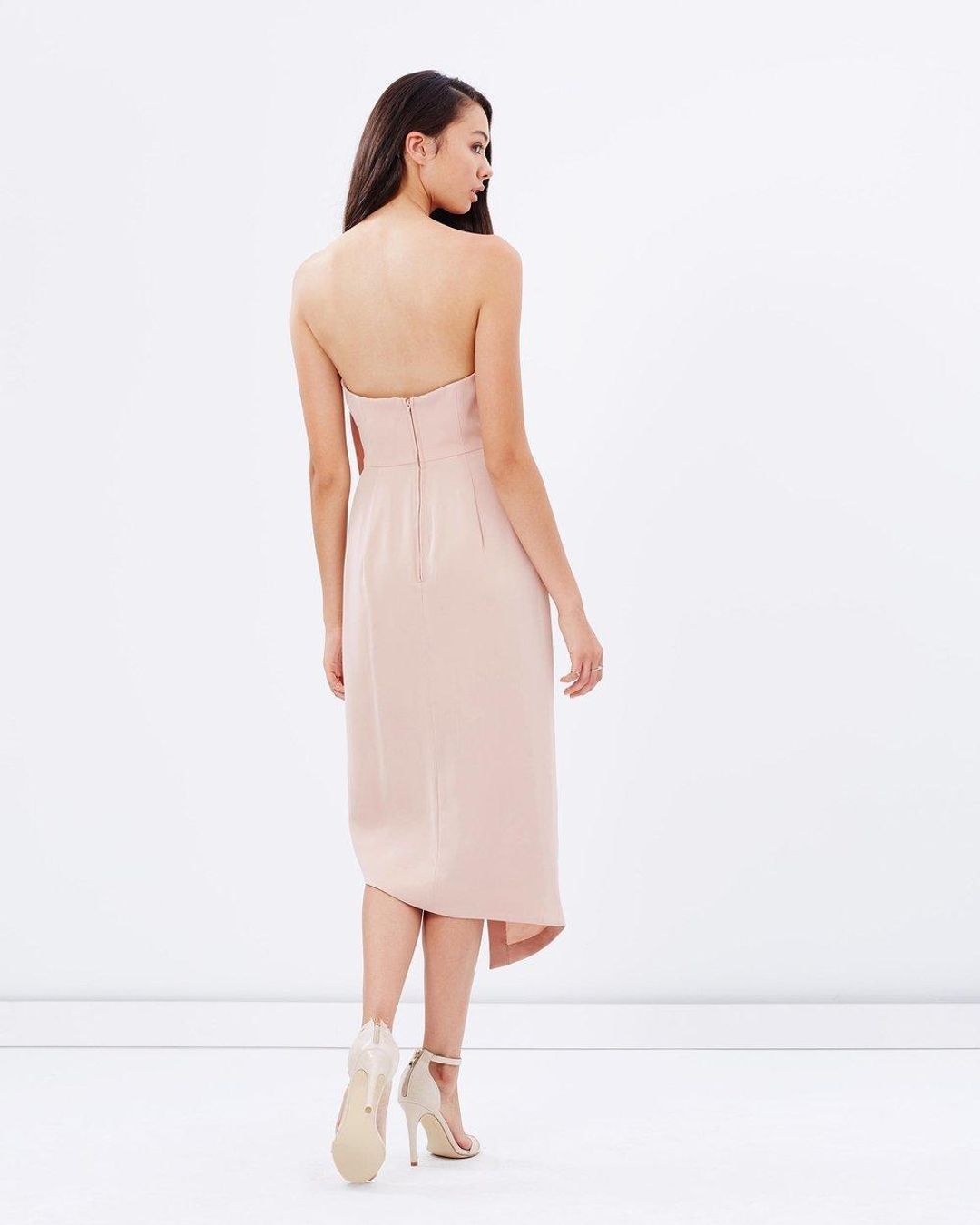 Keepsake Visionary Dress in Nude size 12 for rent on The Volte - main image