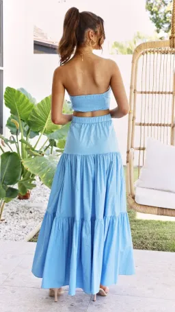 Runway the Label Ayla Set in Periwinkle Blue Size 8 for rent on The Volte - image 3