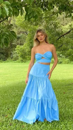 Runway the Label Ayla Set in Periwinkle Blue Size 8 for rent on The Volte - image 2