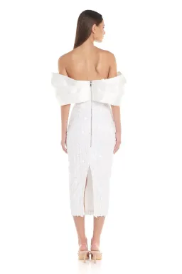 Eliya the Label Tanya Dress White Size 8 for rent on The Volte - image 4