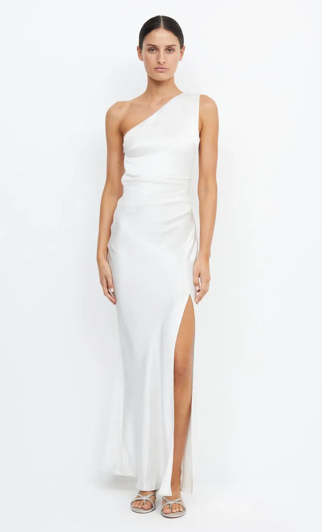 Bec & Bridge The Dreamer Asym Dress Ivory Size 10 for rent on The Volte - main image