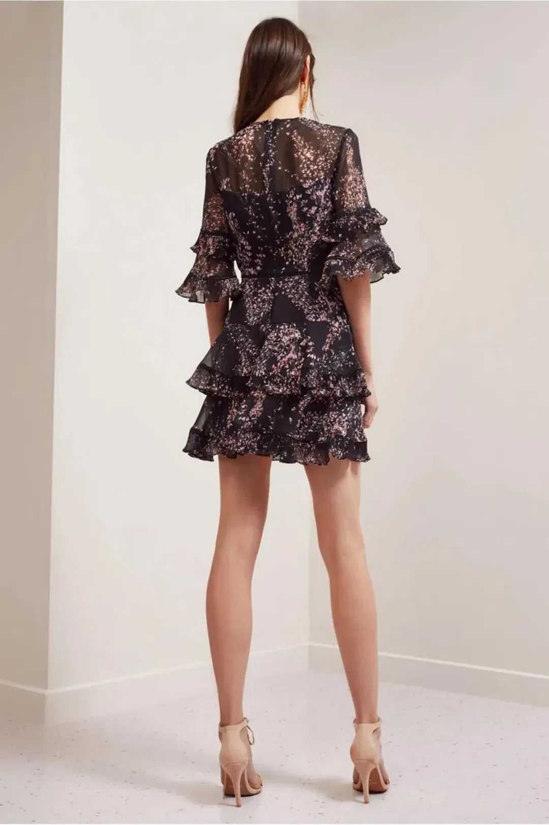 Keepsake the Label Light Up Mini Dress Floral Size 10 for rent on The Volte - main image