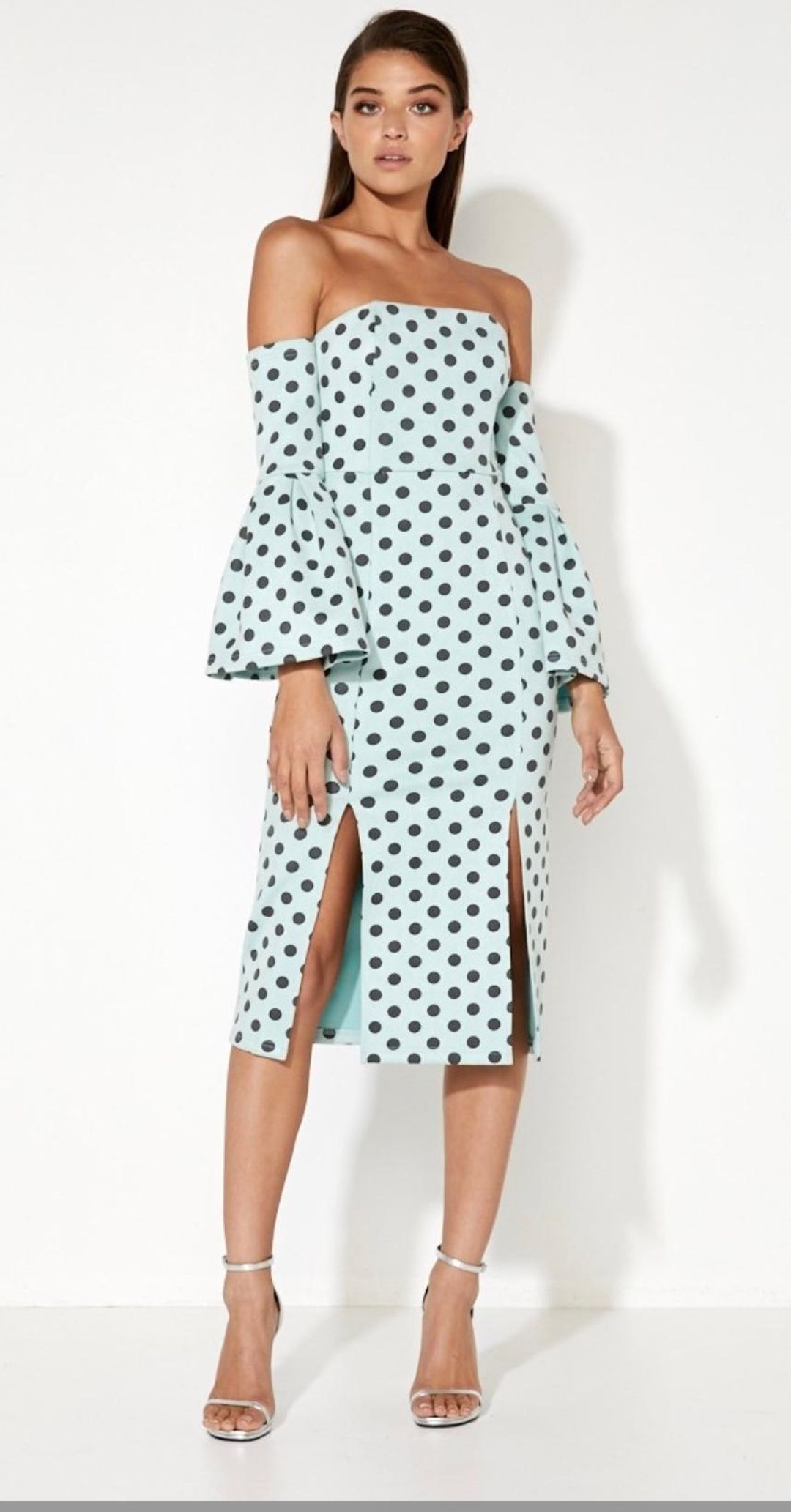 The Wild One Midi Dress for rent on The Volte - main image