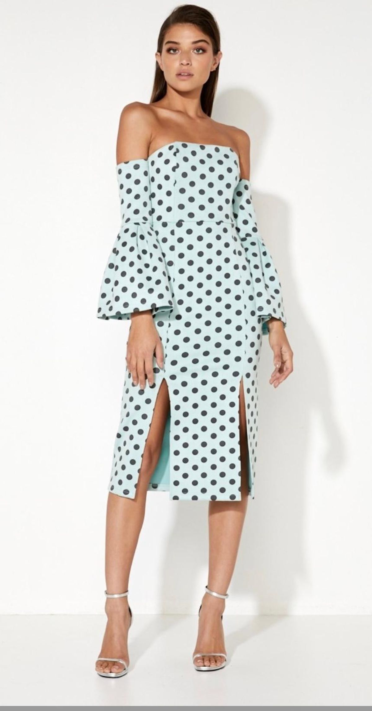 The Wild One Midi Dress for rent on The Volte - main image