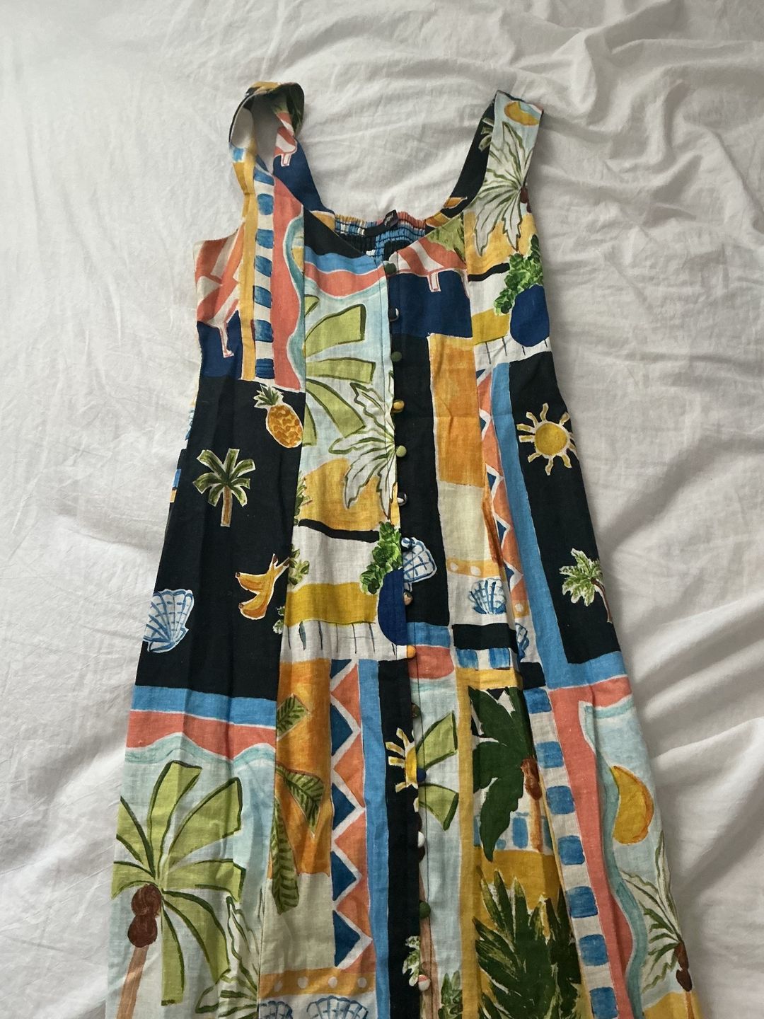 Spotsgirl Multicolour Long Casual Dress Size 6 for rent on The Volte - main image
