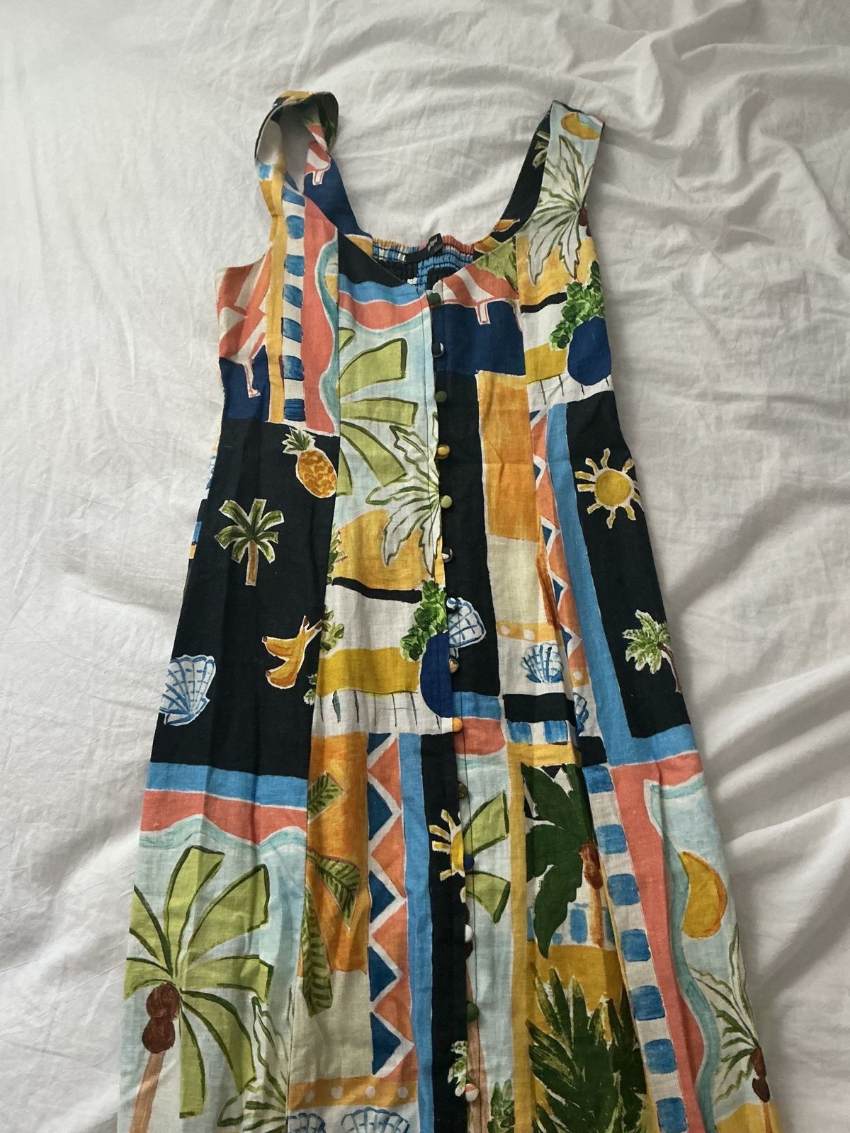Spotsgirl Multicolour Long Casual Dress Size 6 - Image 1