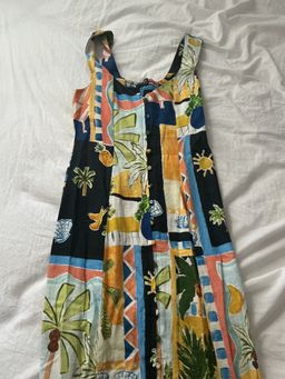 Spotsgirl Multicolour Long Casual Dress Size 6 for rent on The Volte - image 1