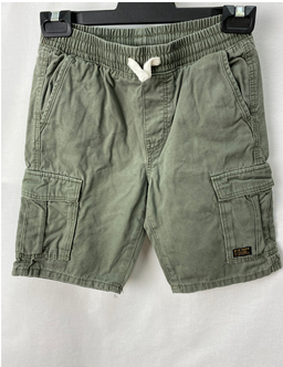 H&M Sage Green Cargo Shorts Kids Size 10-11 for rent on The Volte - image 1