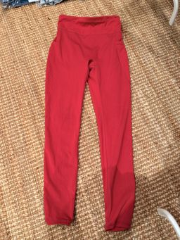 Anko Girls' Active High Waist Leggings Size 8-9 Red for rent on The Volte - image 1