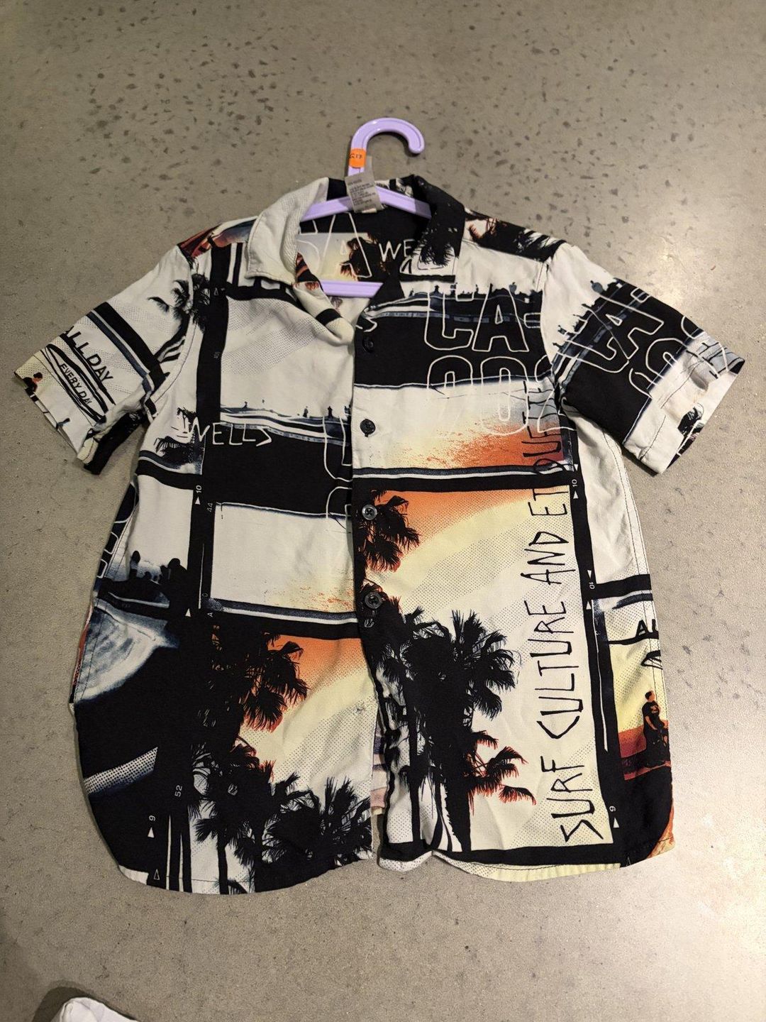 Anko Kids Surf-Print T-Shirt Size 10 for rent on The Volte - main image