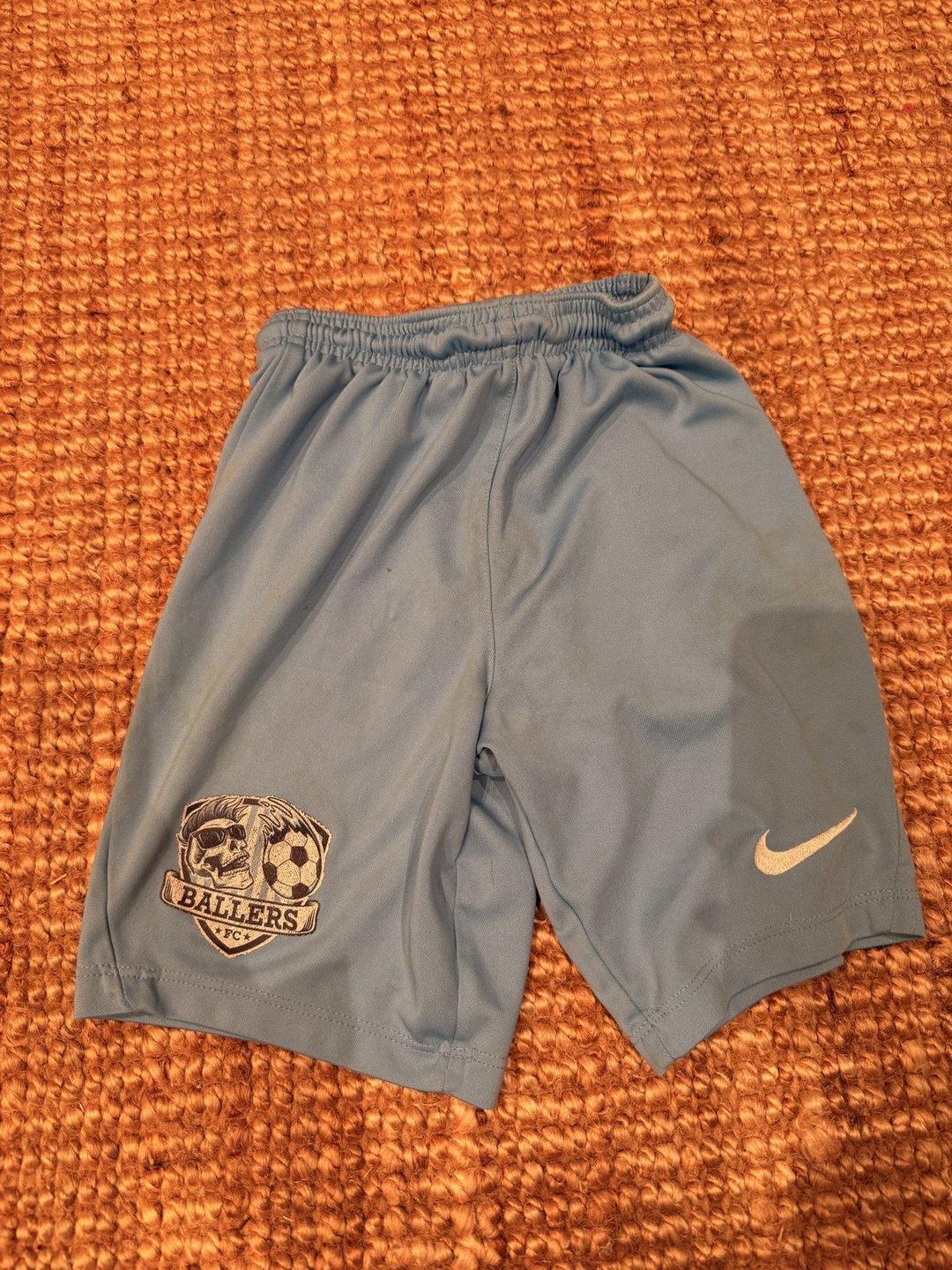 Nike Dri-FIT Ballers FC Boys Athletic Shorts Size S Blue for rent on The Volte - main image