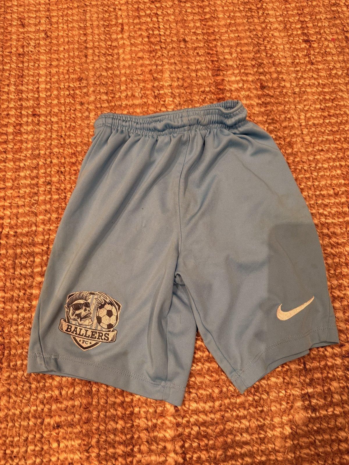 Nike Dri-FIT Ballers FC Boys Athletic Shorts Size S Blue for rent on The Volte - main image