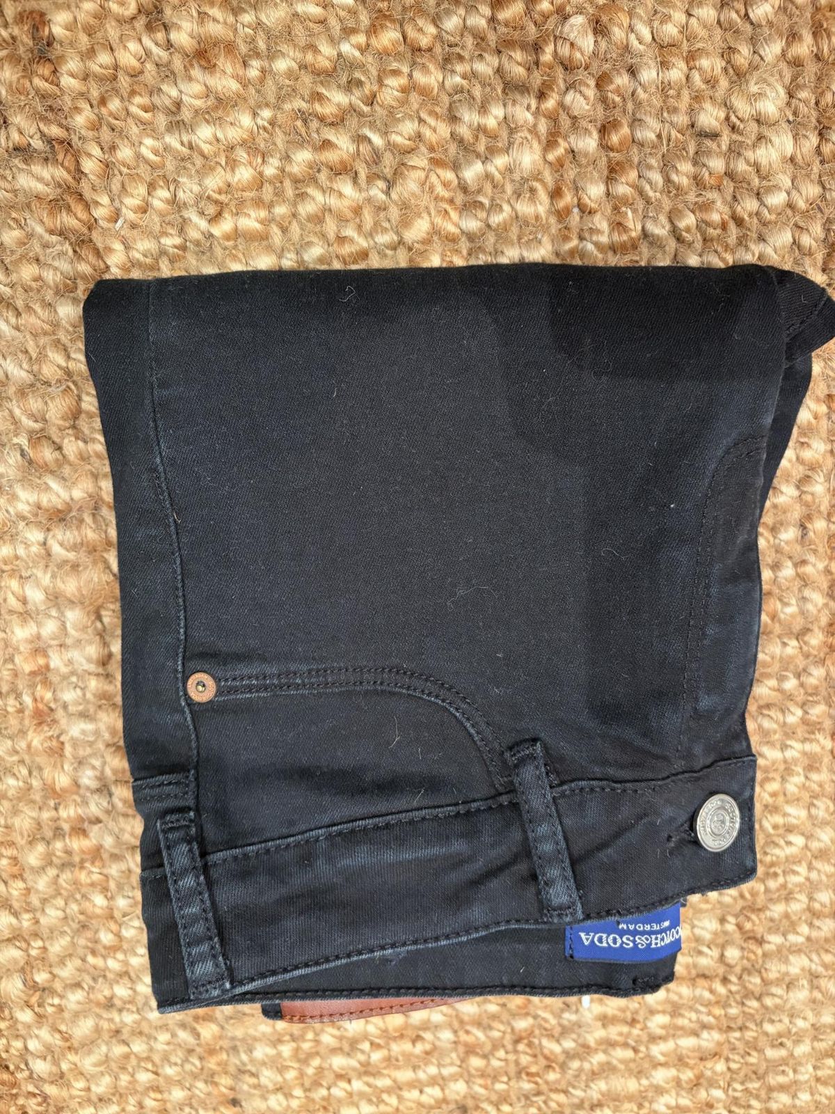 Scotch & Soda La Milou Skinny Jeans Black Size 12-13 - Image 3