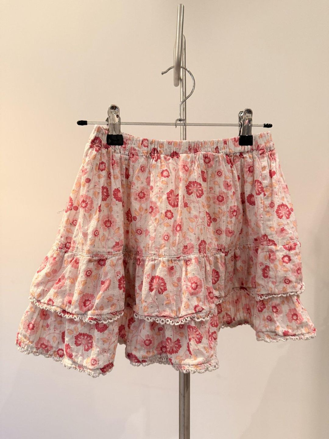 Country Road Girls Floral Tiered Ruffle Skirt Size 8 for rent on The Volte - main image