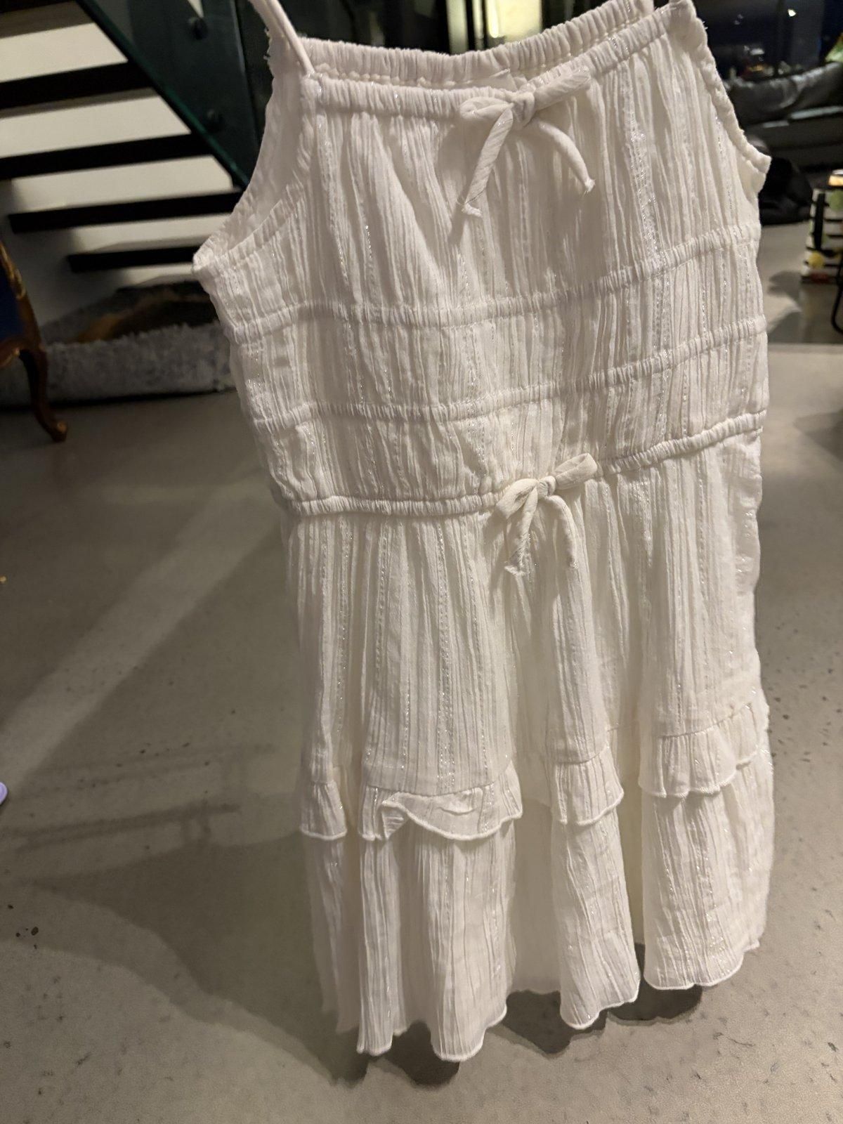 Miss Mango Girls' Crinkle Tiered Strappy Sundress Size 8 for rent on The Volte - main image