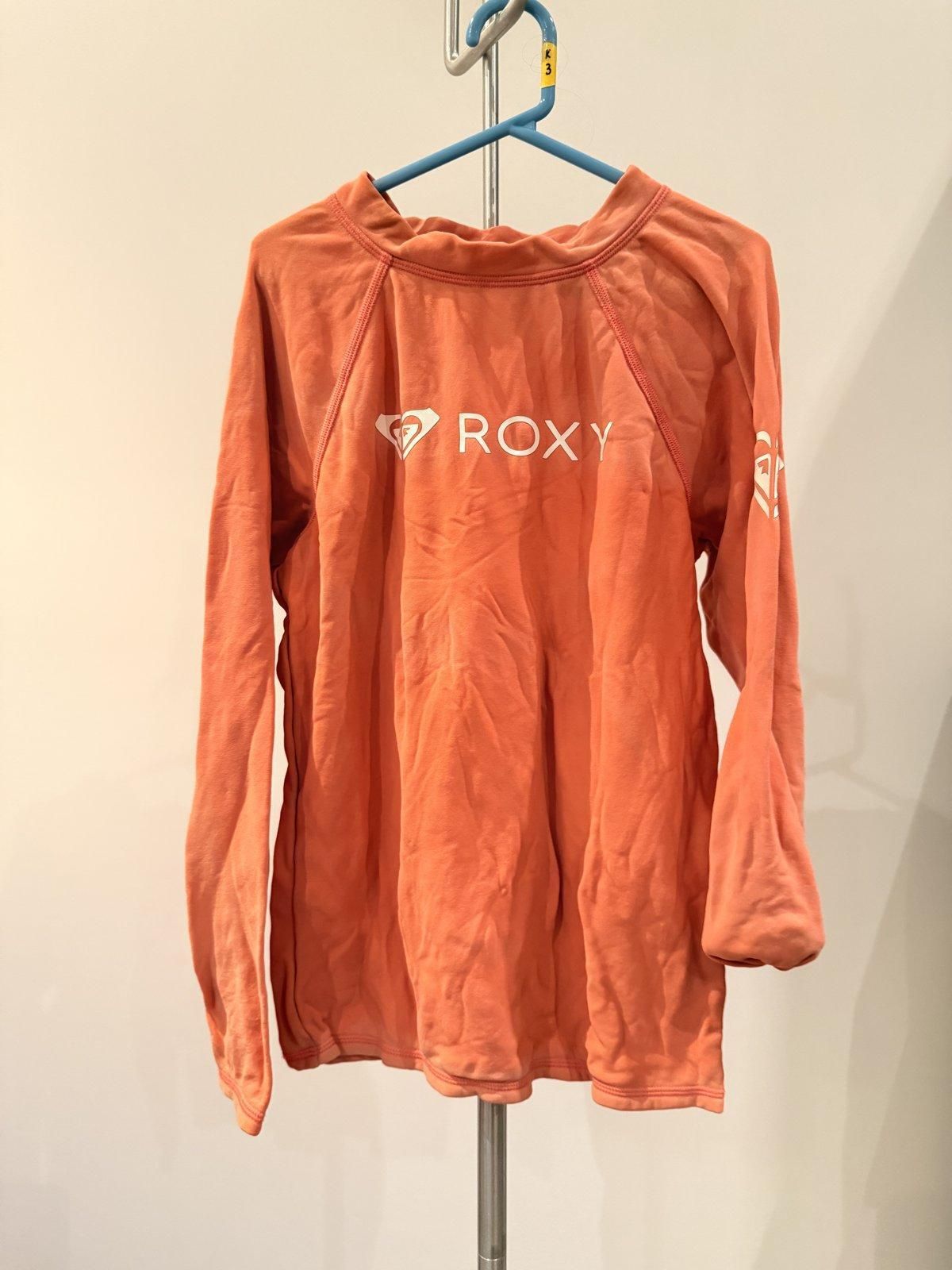 Roxy Girls' Long Sleeve Rashguard Size 10 Coral for rent on The Volte - main image