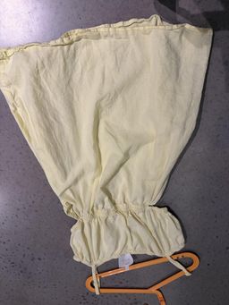 Seed Teen Girls Linen-Look Blouse Size 14 Pale Yellow for rent on The Volte - image 1