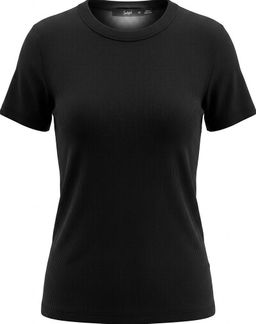 Sportsgirl Women's Black Ribbed T-Shirt XS for rent on The Volte - image 1