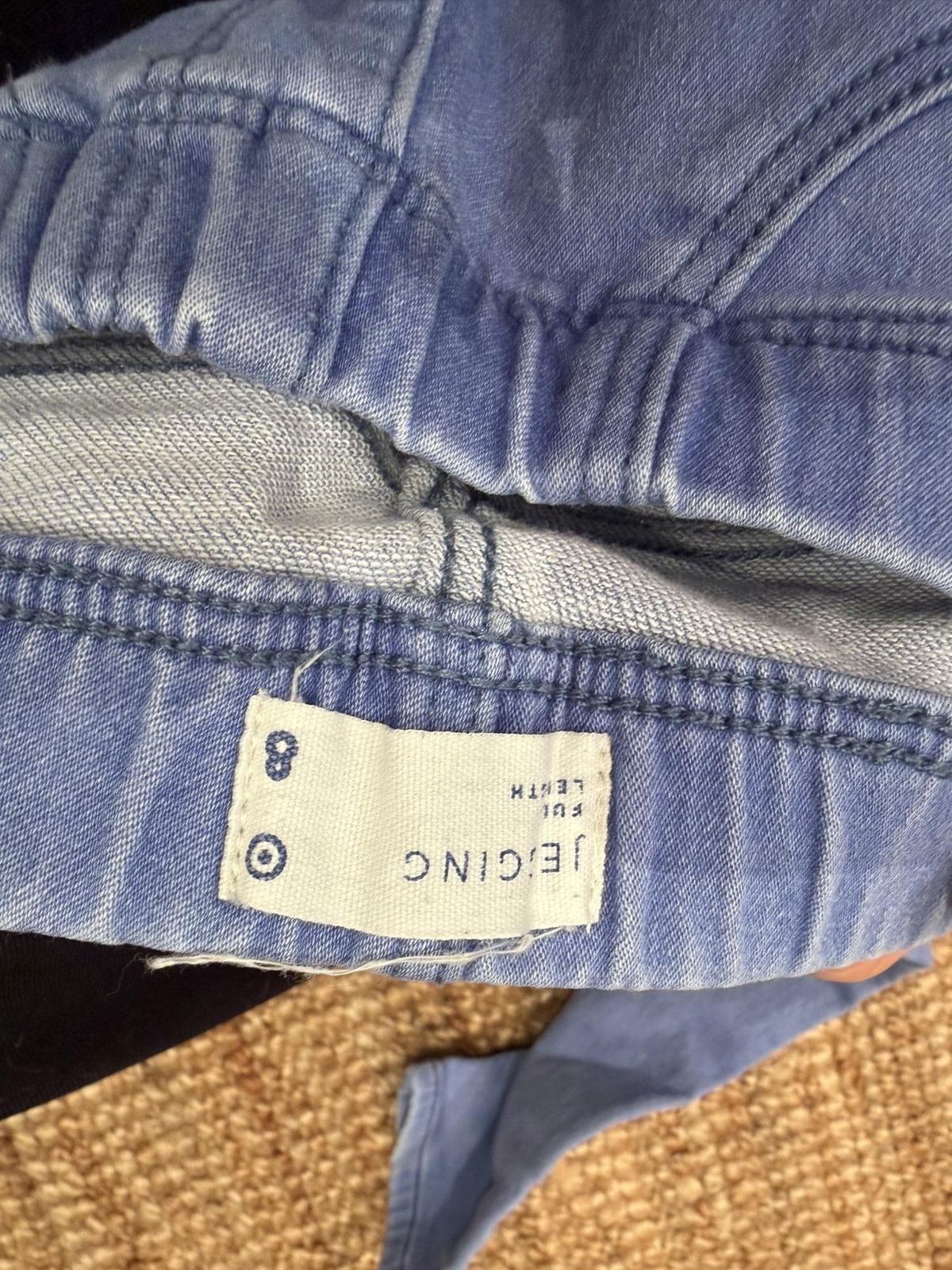 Target Girls' Blue Jegging, Size 8-9 Years - Image 1