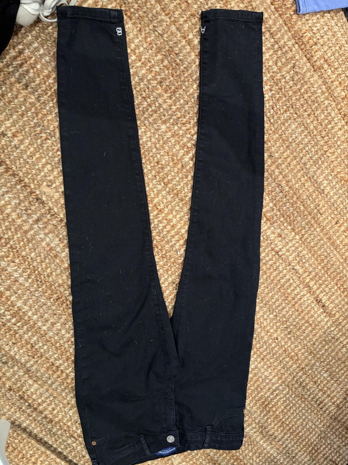Scotch & Soda La Milou Skinny Jeans Black Size 12-13 - Image 4