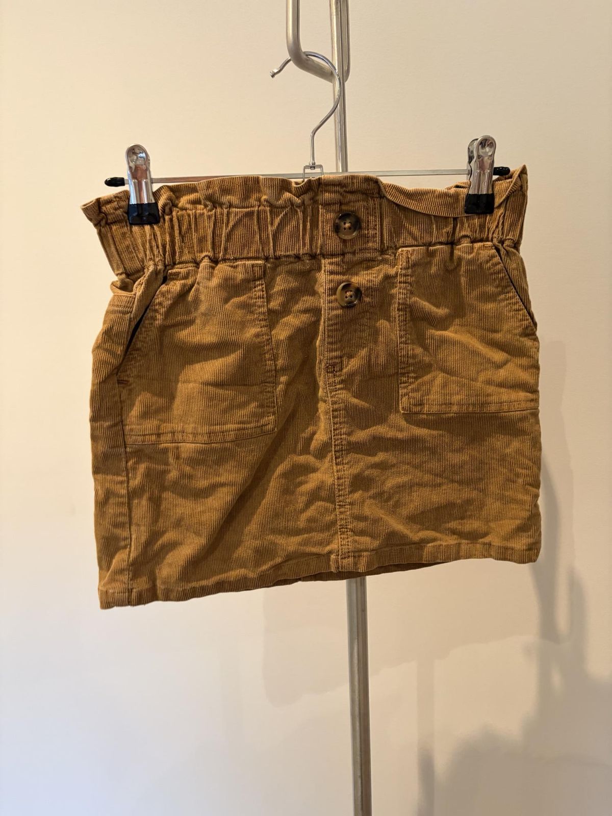 Axis Girls' Brown Corduroy Mini Skirt Size 10 for rent on The Volte - main image