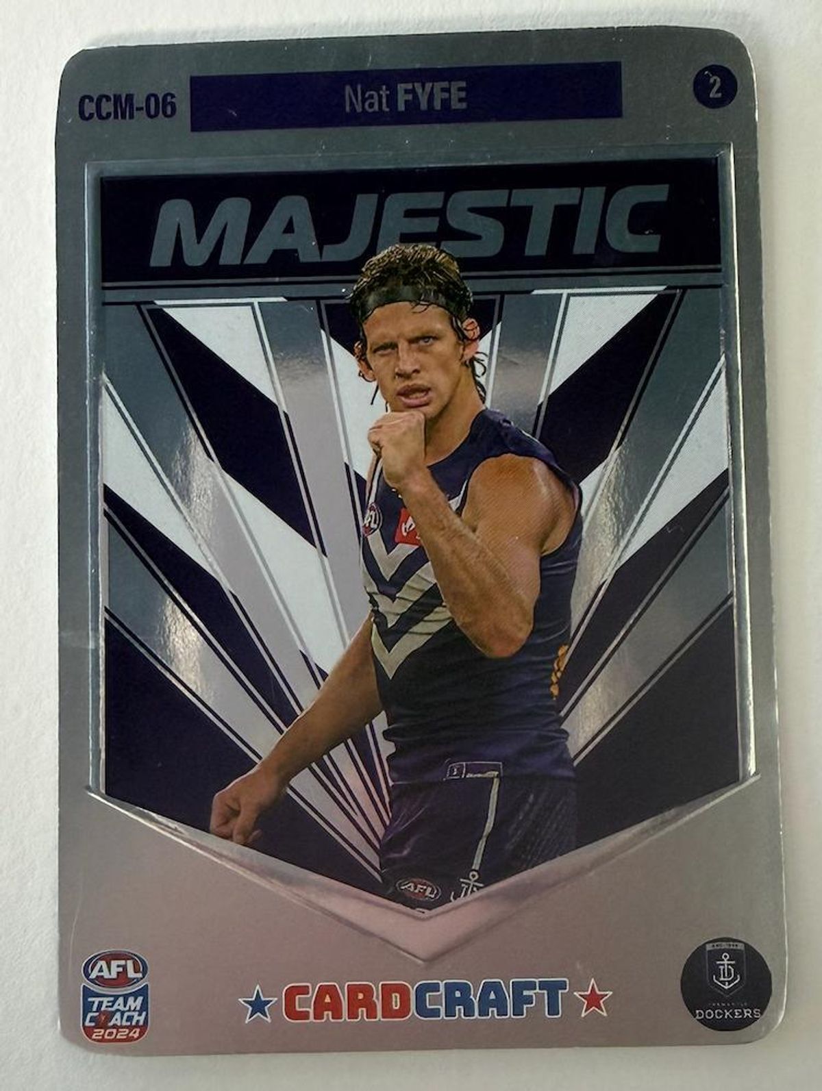 Nat Fyfe Australian Rules Football Card - Image 1