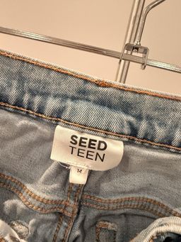 Seed Teen Skinny Jeans Size 14 Light Blue for rent on The Volte - image 2