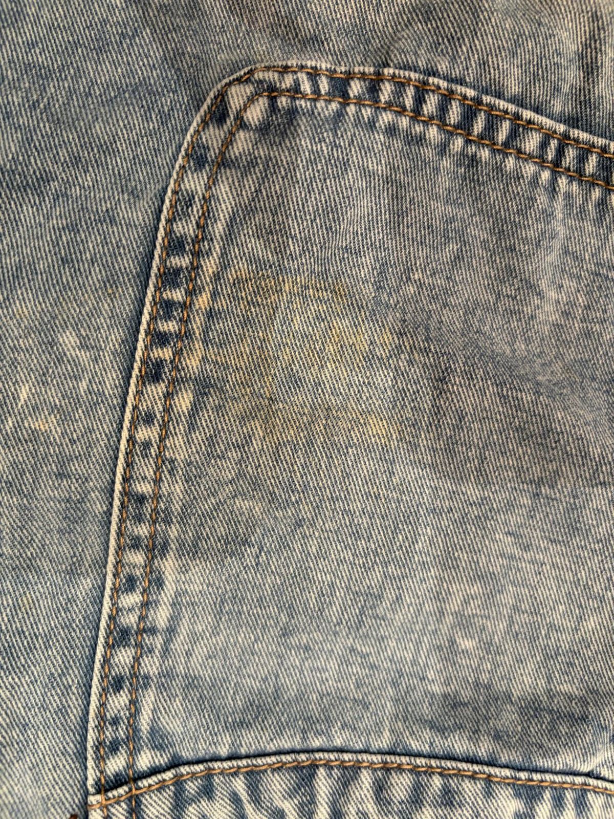 Target Girls' Cargo Denim Shorts Size 12 Blue - Image 3