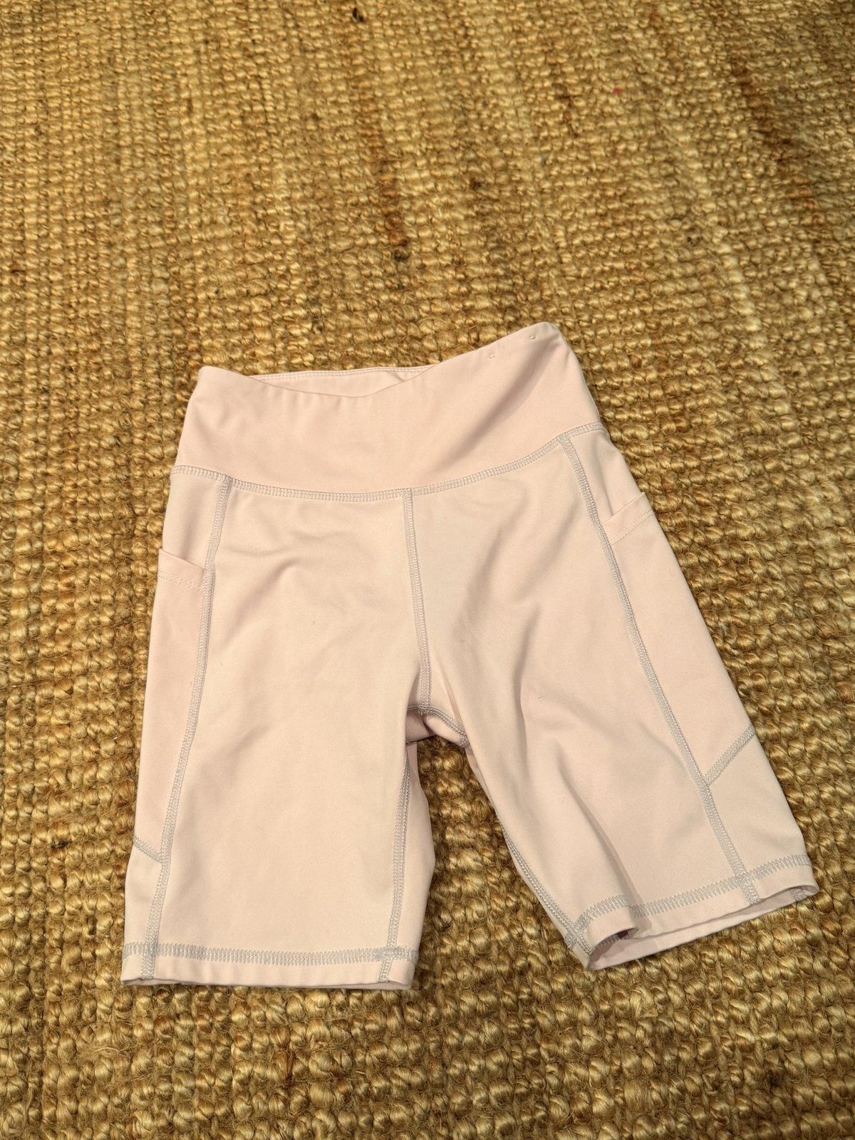 Ell & Voo Girls Biker Shorts Size 12 White - Image 1