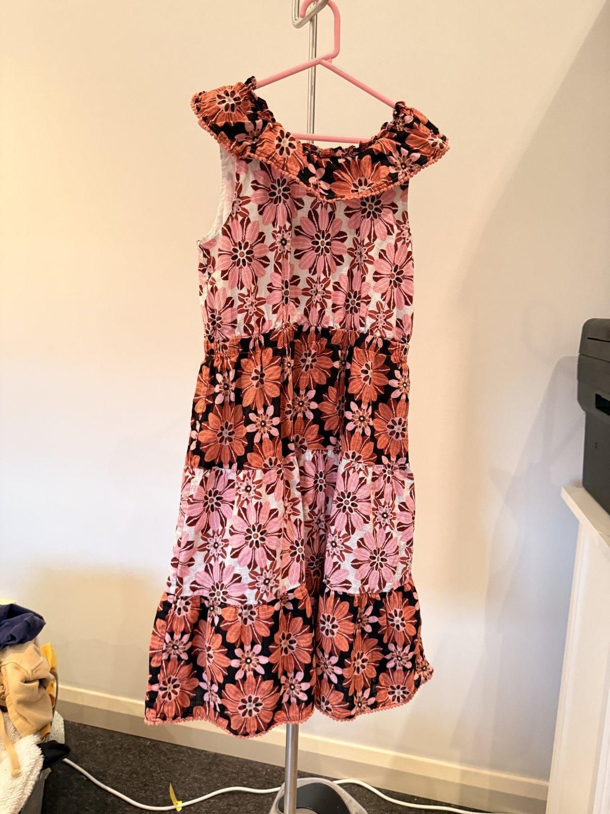 Country Road Girls Floral Tiered Dress Size 8 - Image 1