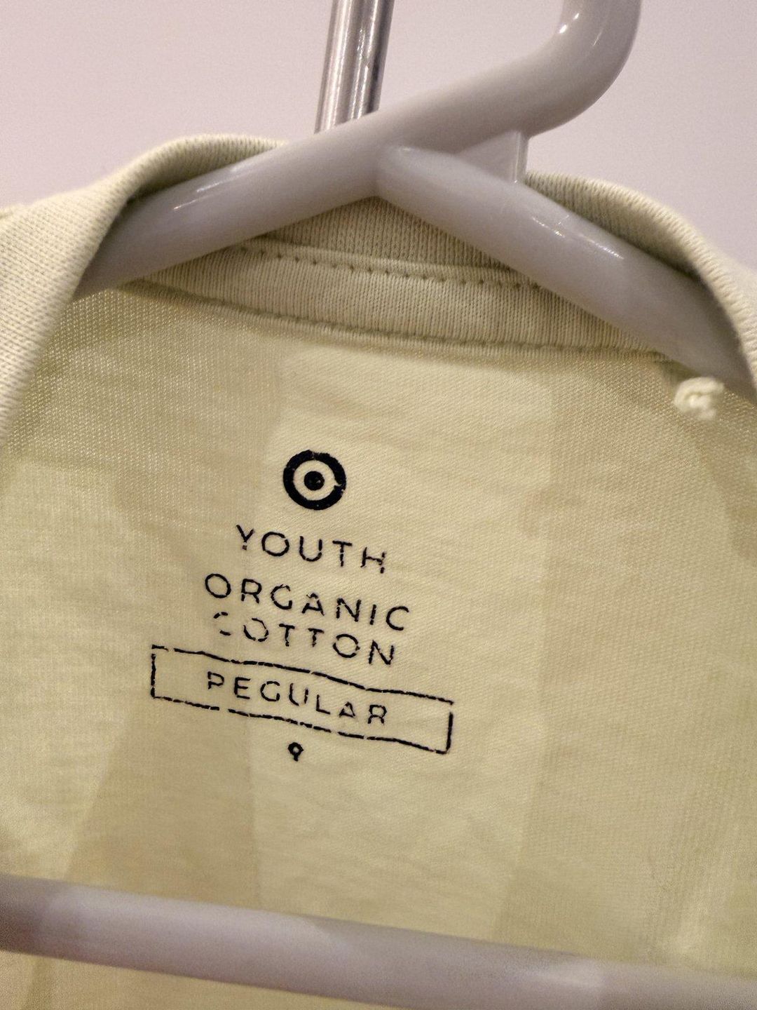 Target Girls' Youth Organic Cotton T-Shirt Size 8 Yellow for rent on The Volte - main image