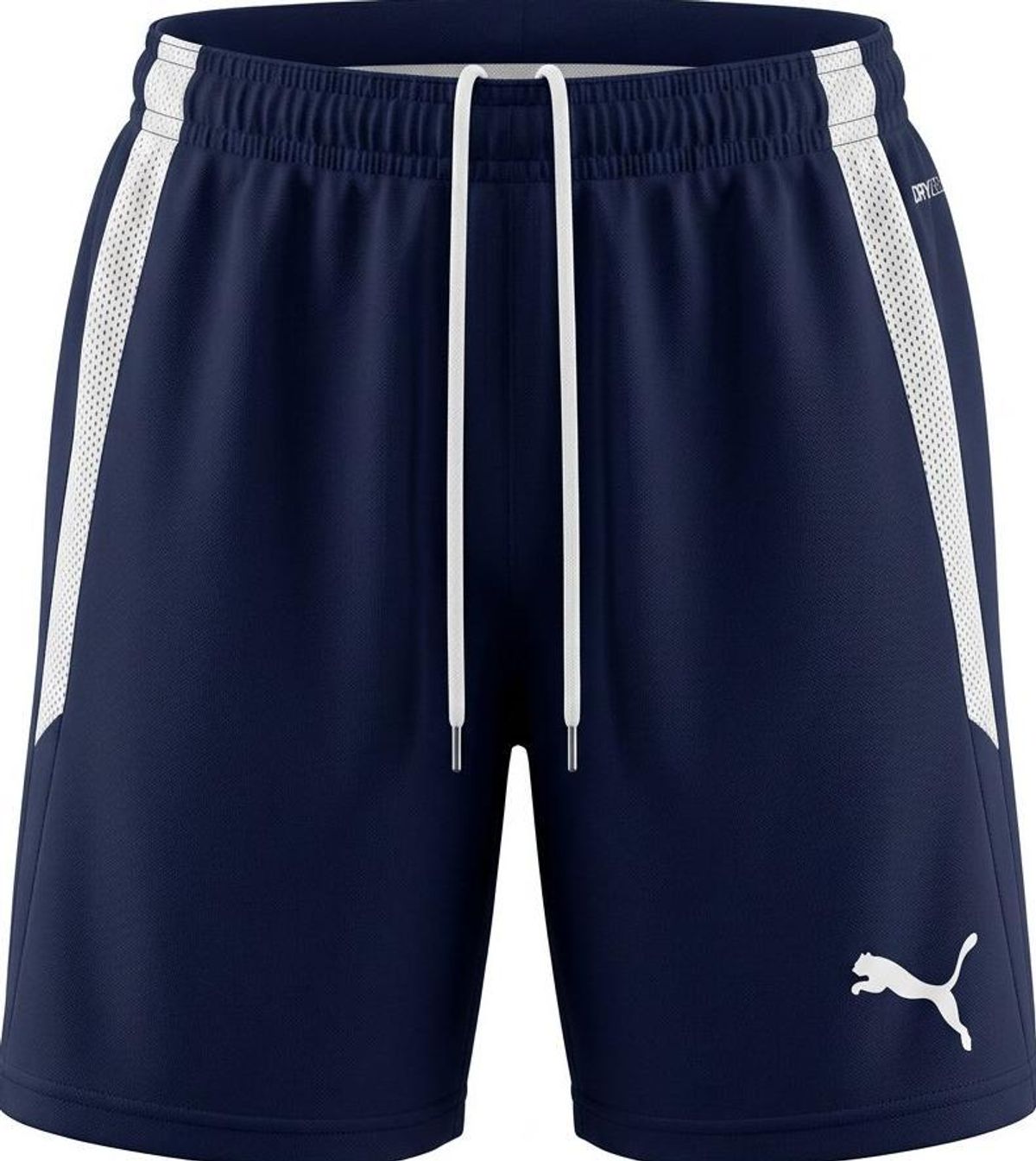 PUMA Women's DryCell Navy Athletic Shorts Size M - Image 1