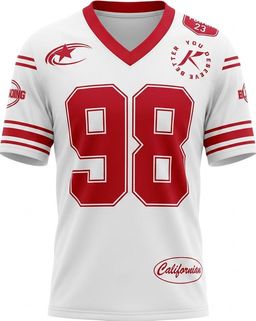 SHEIN Girls American Football Jersey #98 Size 14 for rent on The Volte - image 1