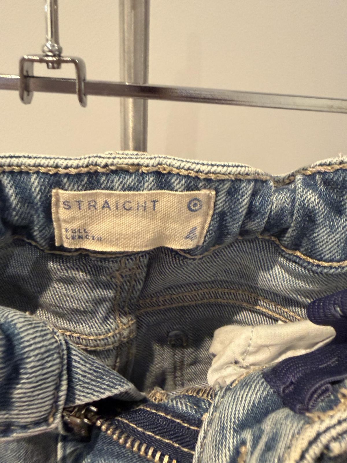 Girls' Target Straight Leg Jeans, Full Length, Size 4 for rent on The Volte - main image