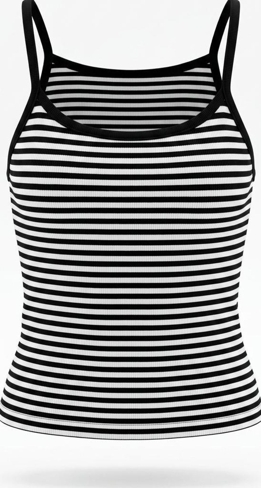 Uniqlo Women's Striped Ribbed Cami Tank Top Size S for rent on The Volte - main image