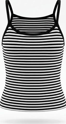 Uniqlo Women's Striped Ribbed Cami Tank Top Size S for rent on The Volte - image 1