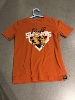 KFC BBL Perth Scorchers Kids T-Shirt Size 12Y Orange for rent on The Volte - image 1