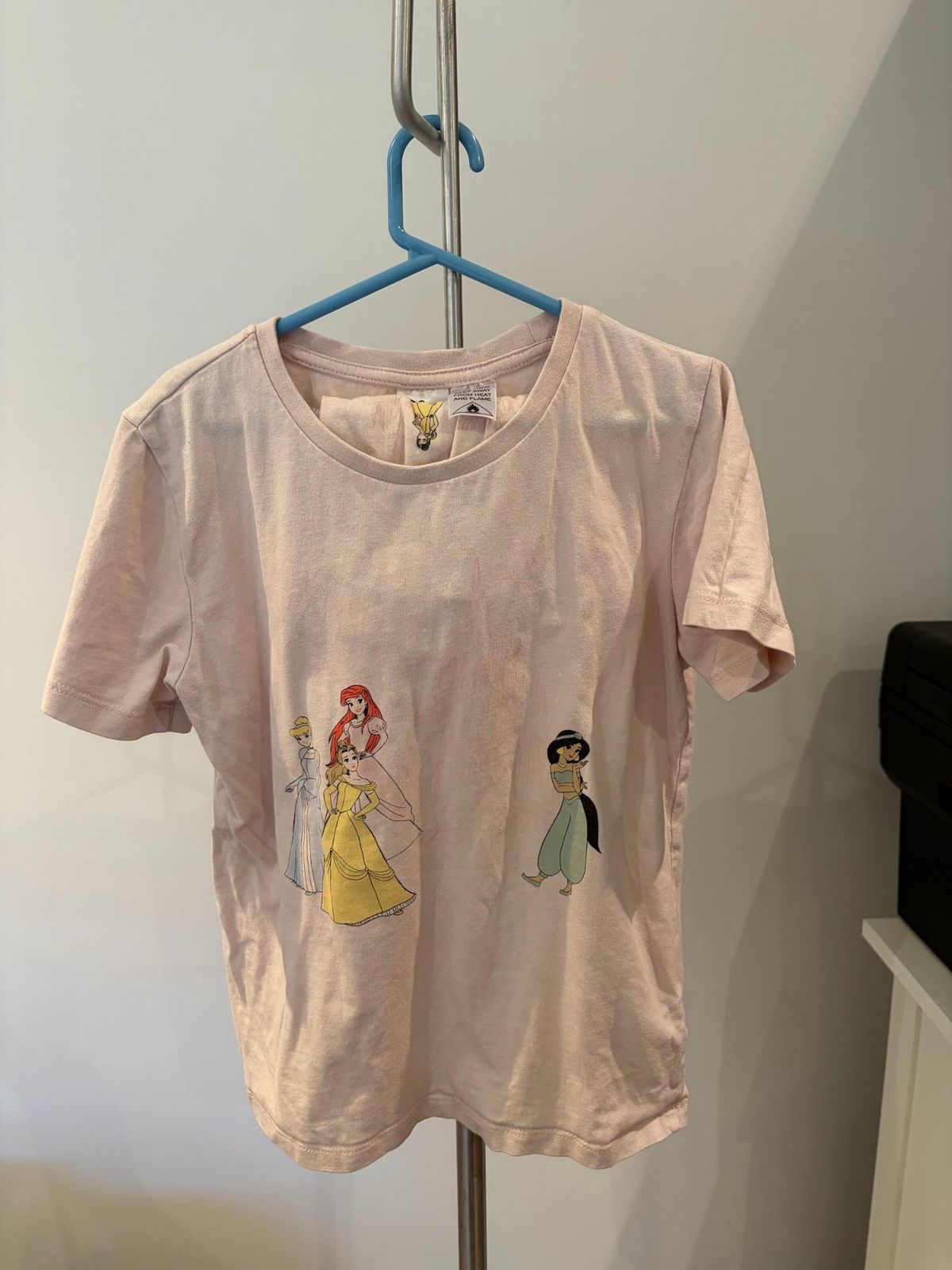 Disney Princess Girls' T-Shirt Size 8 Pink - Image 2