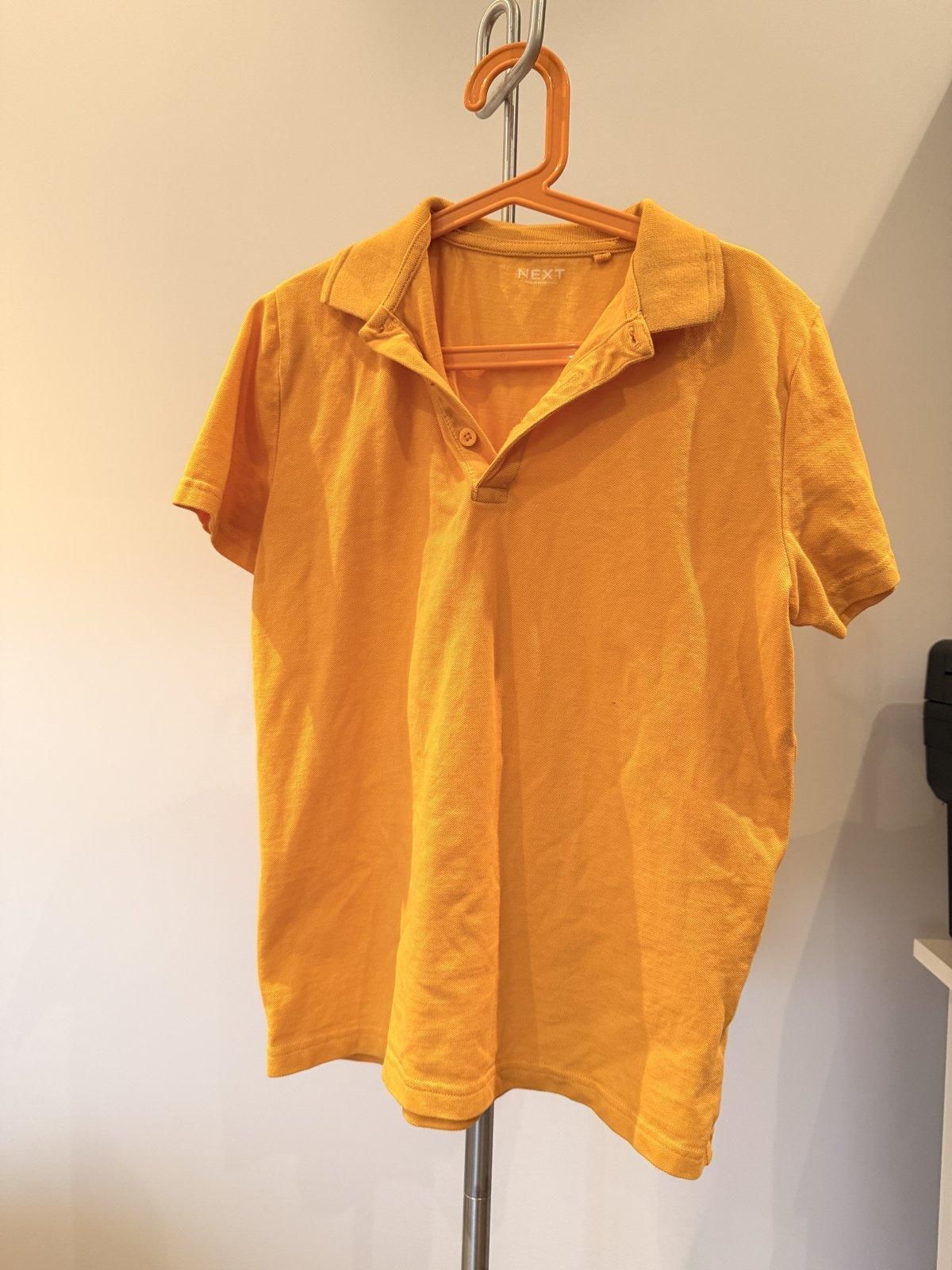 NEXT Boys School Polo Shirt Size 12 Yellow for rent on The Volte - main image