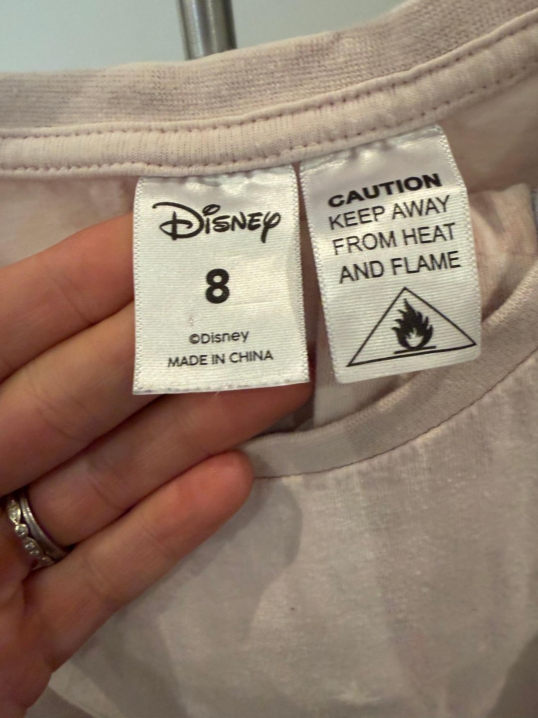 Disney Princess Girls' T-Shirt Size 8 Pink for rent on The Volte - main image