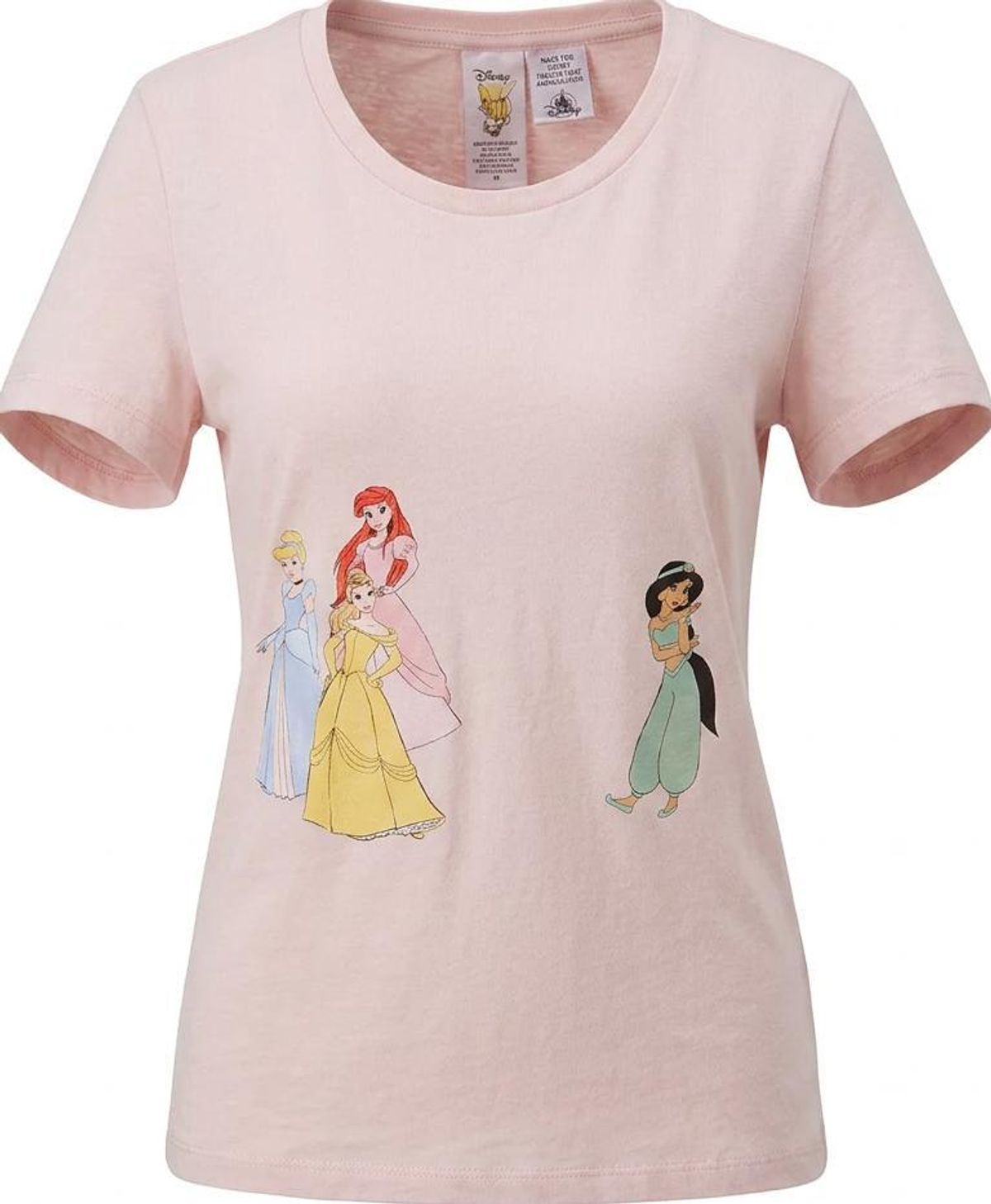 Disney Princess Girls' T-Shirt Size 8 Pink - Image 1